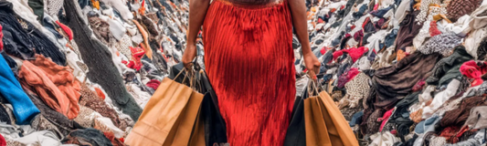 Atelier Mizuni slow fashion editorial image about fast fashion and natural materials