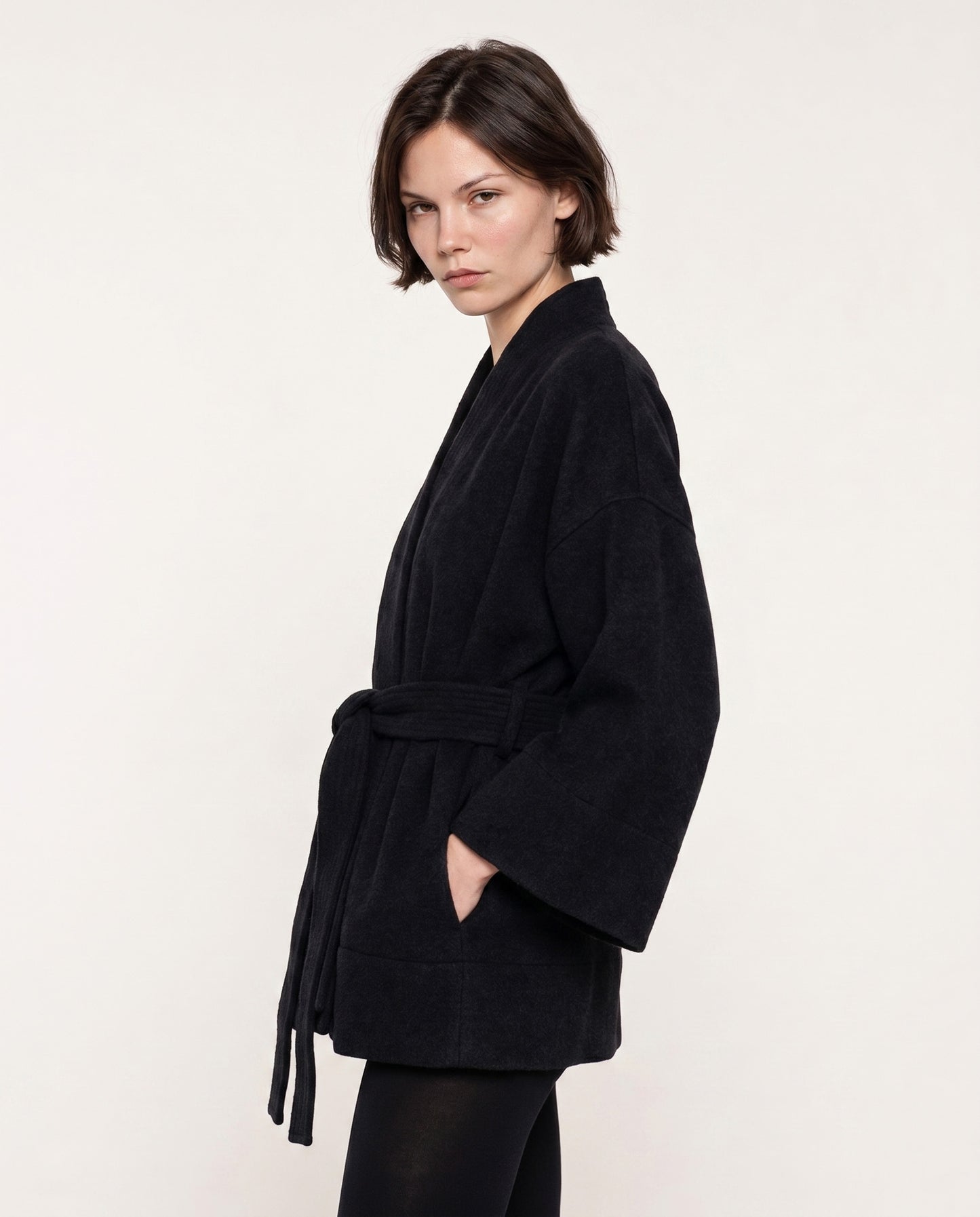 Pure Wool Kimono Jacket