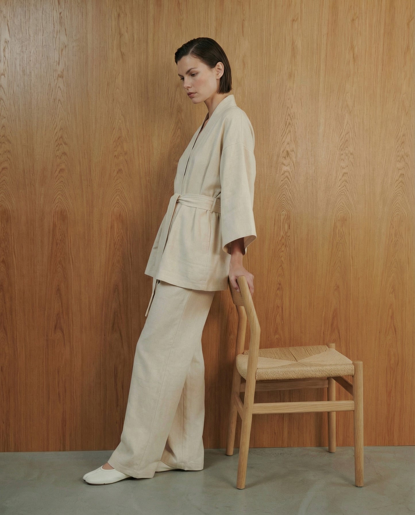 Linen Kimono Jacket