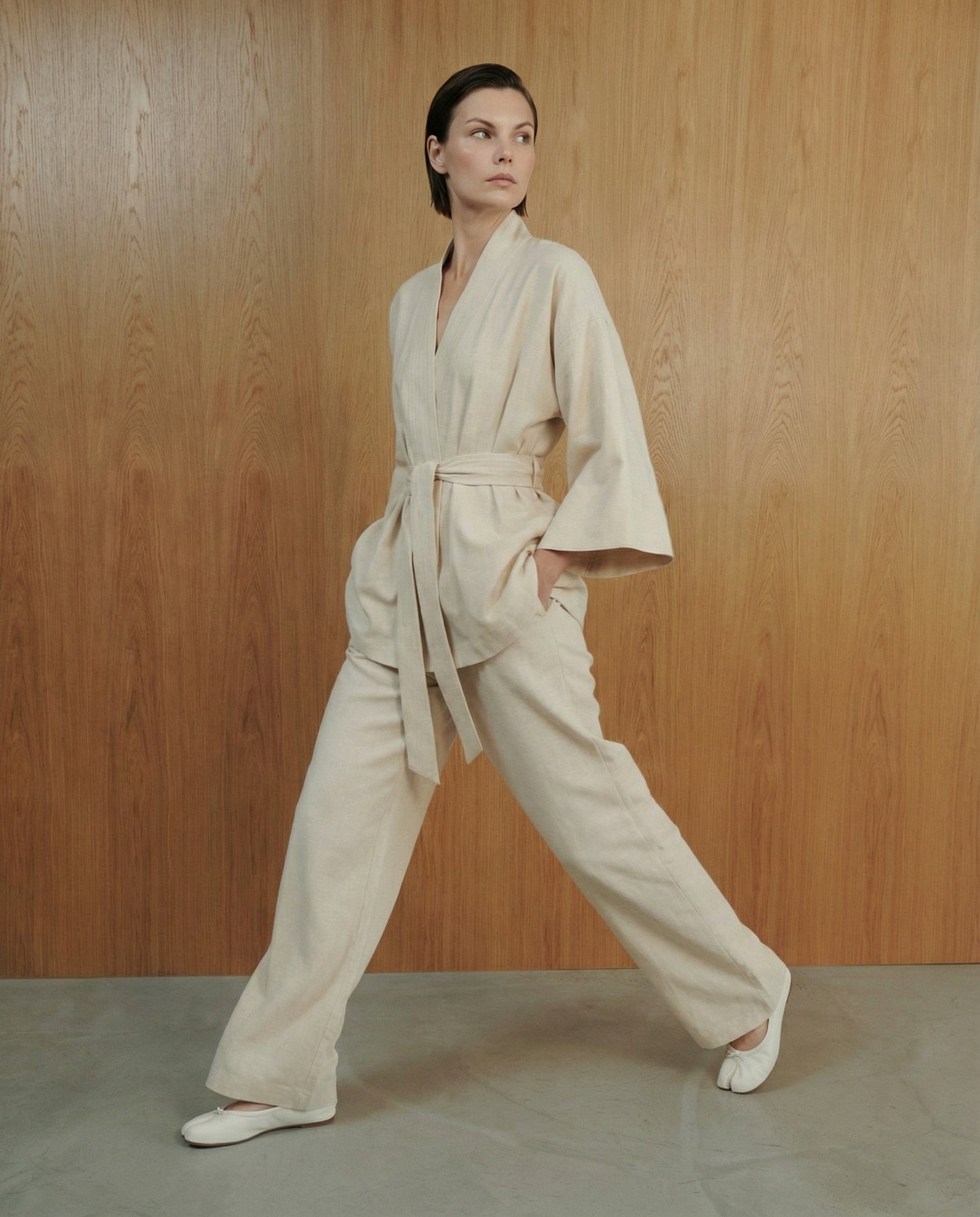 Linen Kimono Jacket